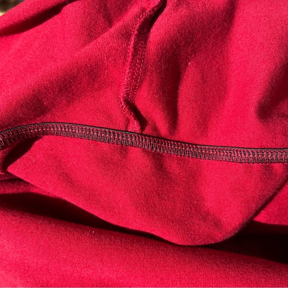 Reformation Red Long Sleeve Dress - Picture 9 of 10